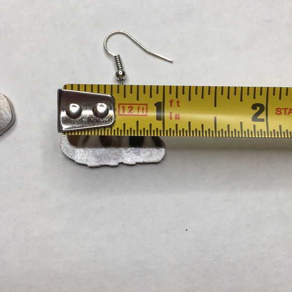 Acrylic Bunnies Earrings - Picture 8 of 8